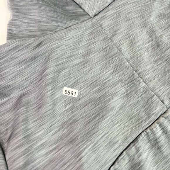 Athleta Top Womens Medium Black Solid Long-Sleeve High-Neck Sweatshirt Pullover - Picture 11 of 11